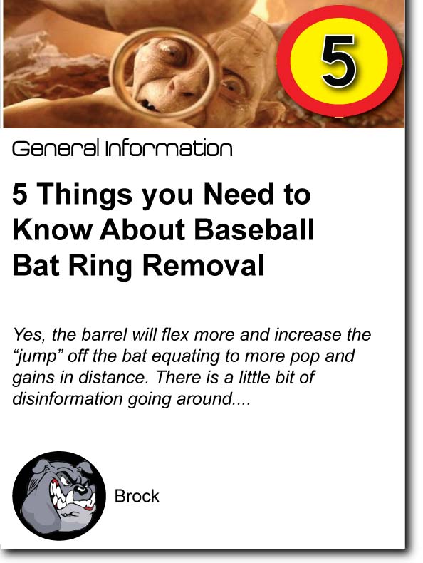 5 Things you Need to Know About Baseball Bat Ring Removal Big Dawg Bats